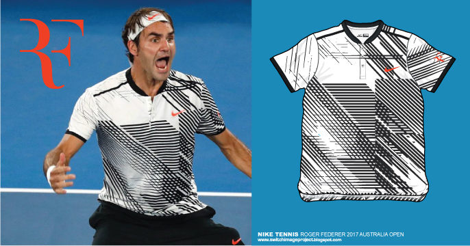 nike federer australian open 2017 shirt