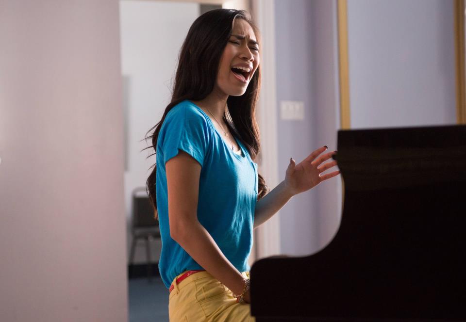 Jessica Sanchez as Frida Romero in Glee Season 4