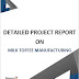 Milk Toffee Manufacturing Project Report