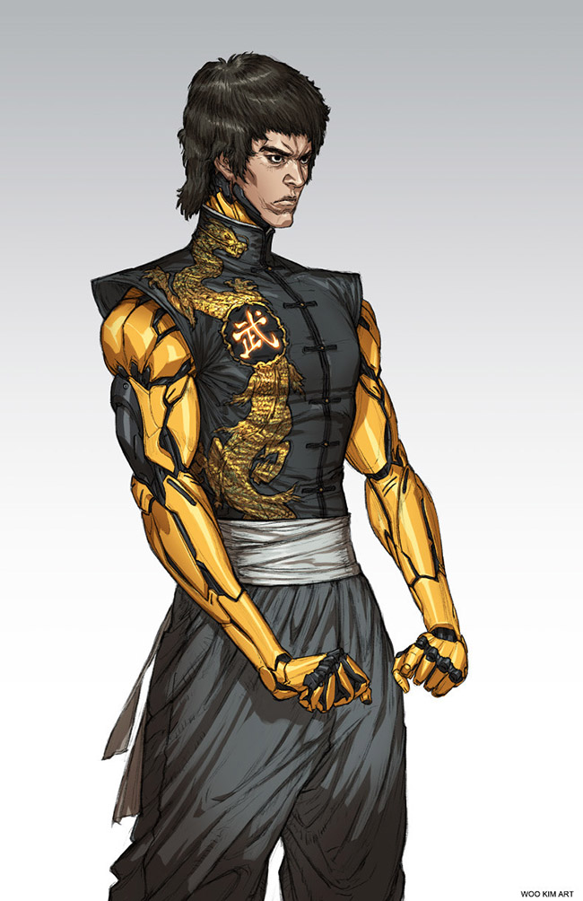 bruce lee fan art