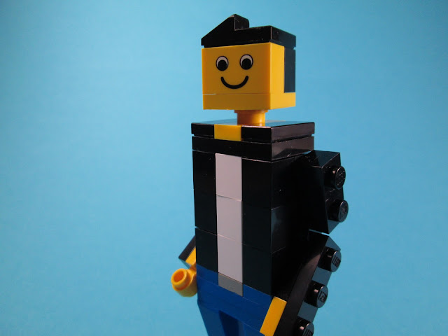 MOC LEGO personagem, figura humana