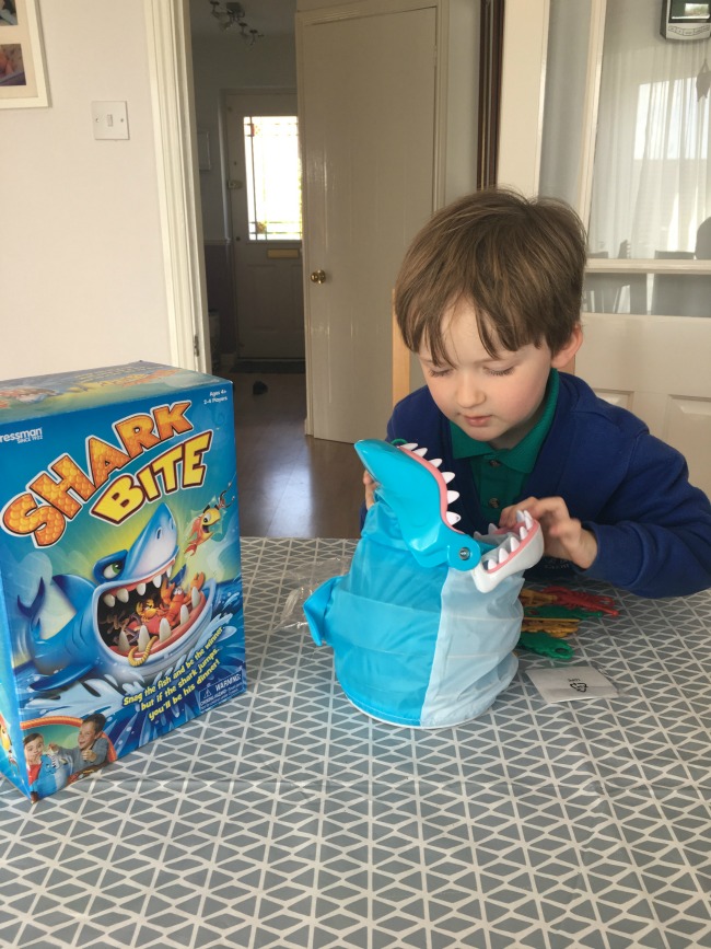 Shark Bite, Let's Go Fishing and Mr Bucket Toy Review