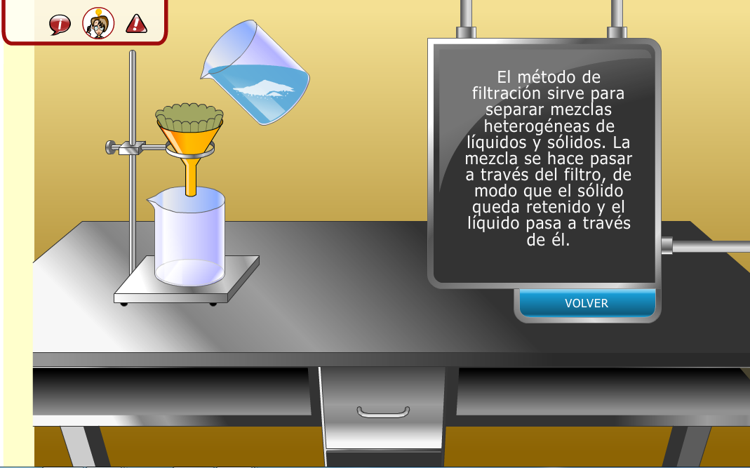 QUÍMICA : MÉTODOS DE SEPARACIÓN DE MEZCLAS