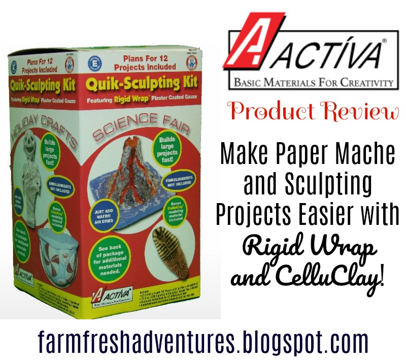 Farm Fresh Adventures Make Paper Mache and Sculpting Projects Easier