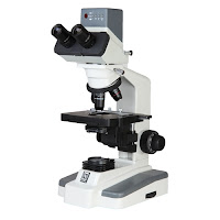 The HD video microscope can connect with an HDMI cable directly to a monitor.