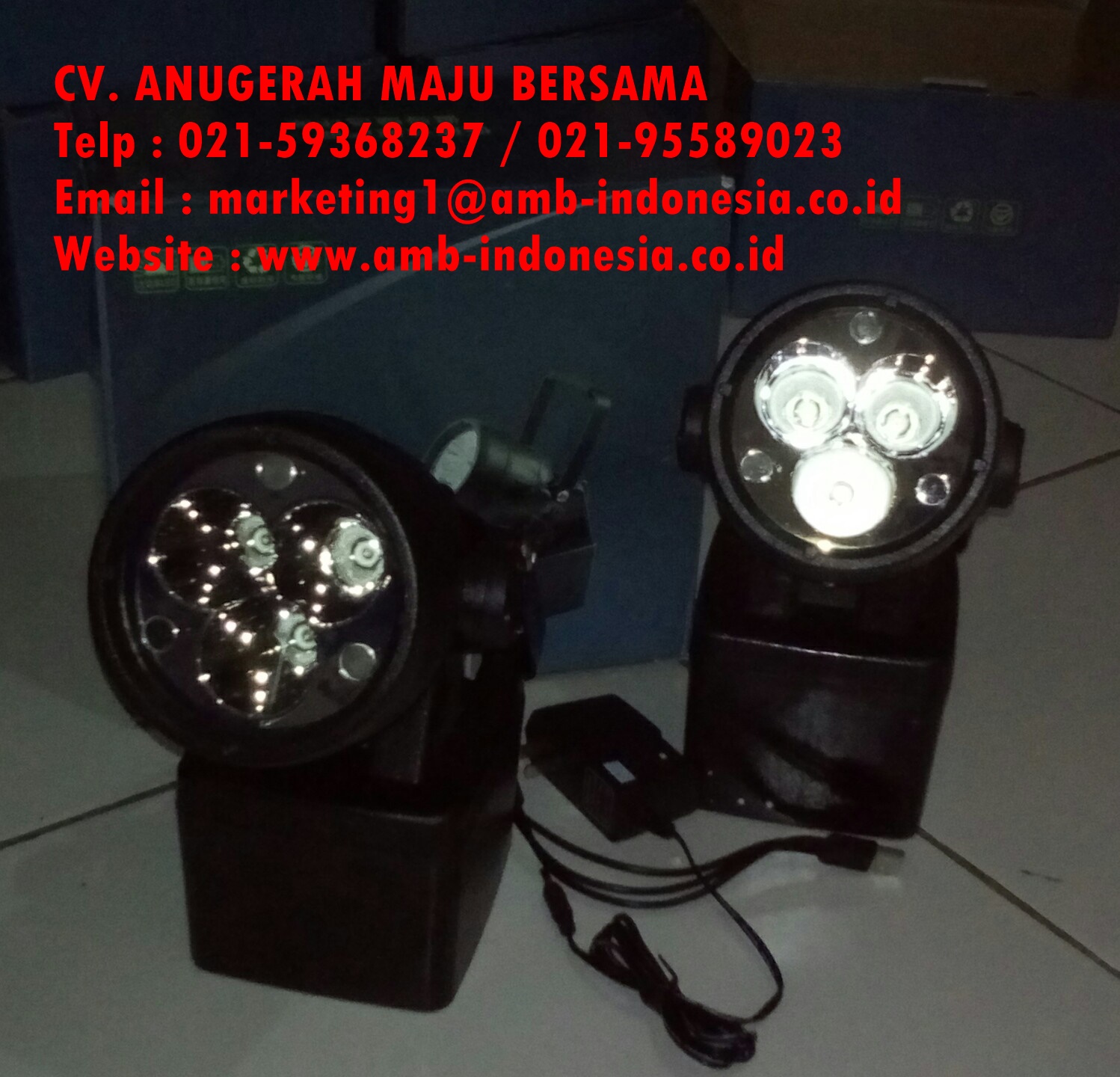 Electrical Explosion Proof : Jual Lampu Senter Vessel Tank LED