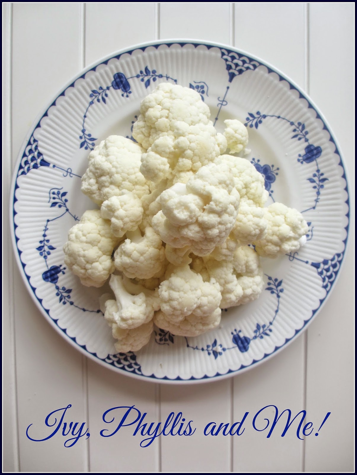 Ivy, Phyllis and Me! CAULIFLOWER RICE