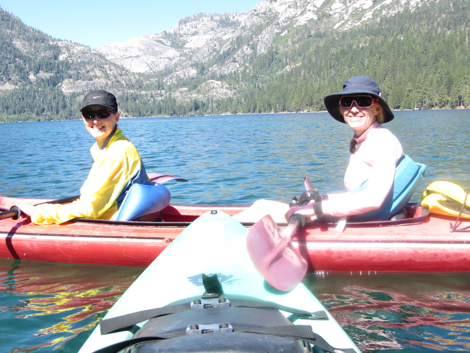The Menopausal Mountaineer Adventures Begin Emerald Bay Kayaking