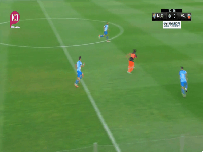 코파 후베닐대회 이강인 전반전 주요 볼터치.GIF | 인스티즈