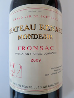 Château Renard Mondesir 2009 - AC Fronsac, Bordeaux, France (89 pts)