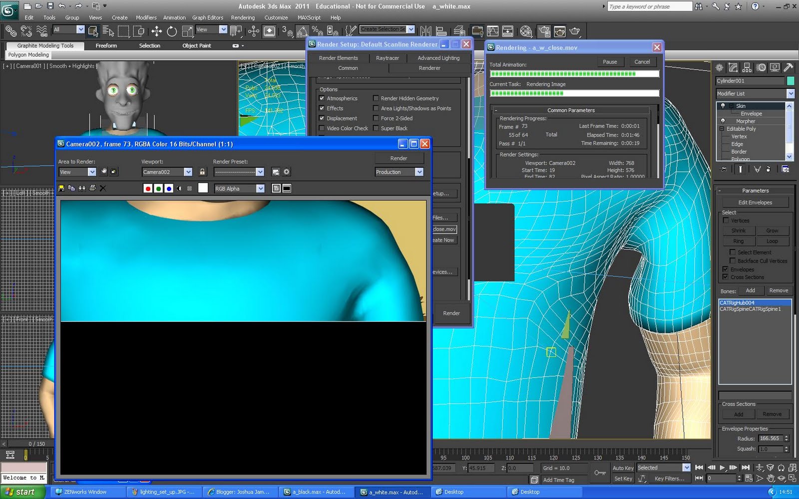 Joshua James Animation - LSL Hands On: Rendering