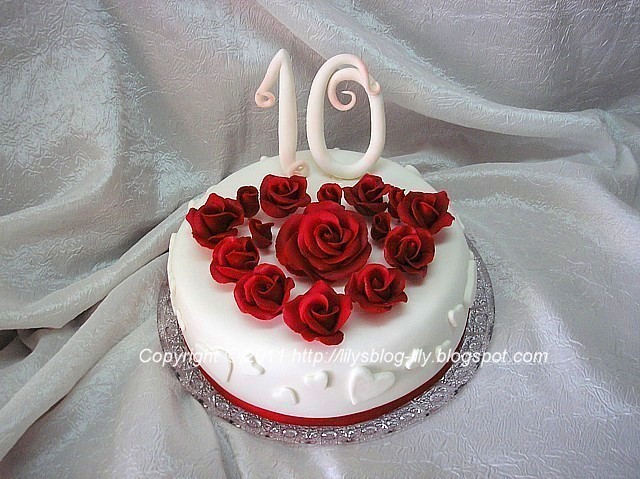 Tort aniversare casatorie/Wedding Anniversary Cake