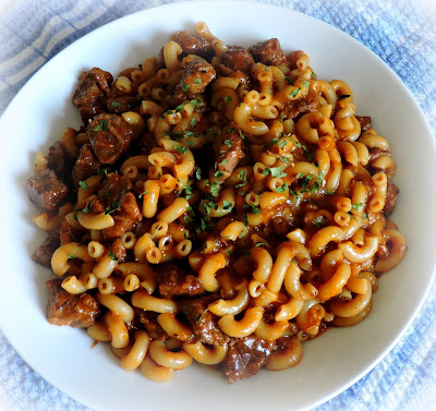 Stewed Steak & Macaroni