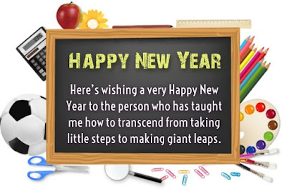 New year Wishes for Teachers