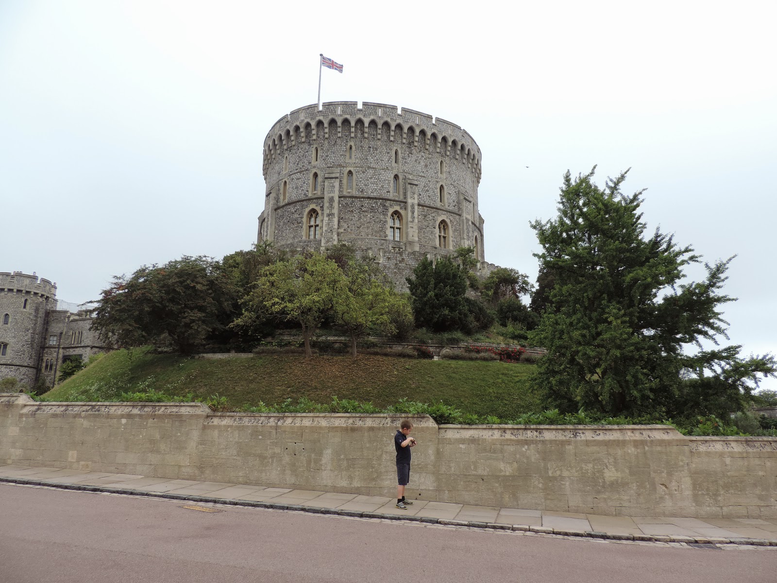 boy eating windsor castle royal herd ice cream