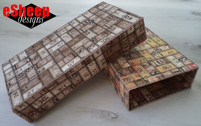 Fabric Match Box by eSheep Designs