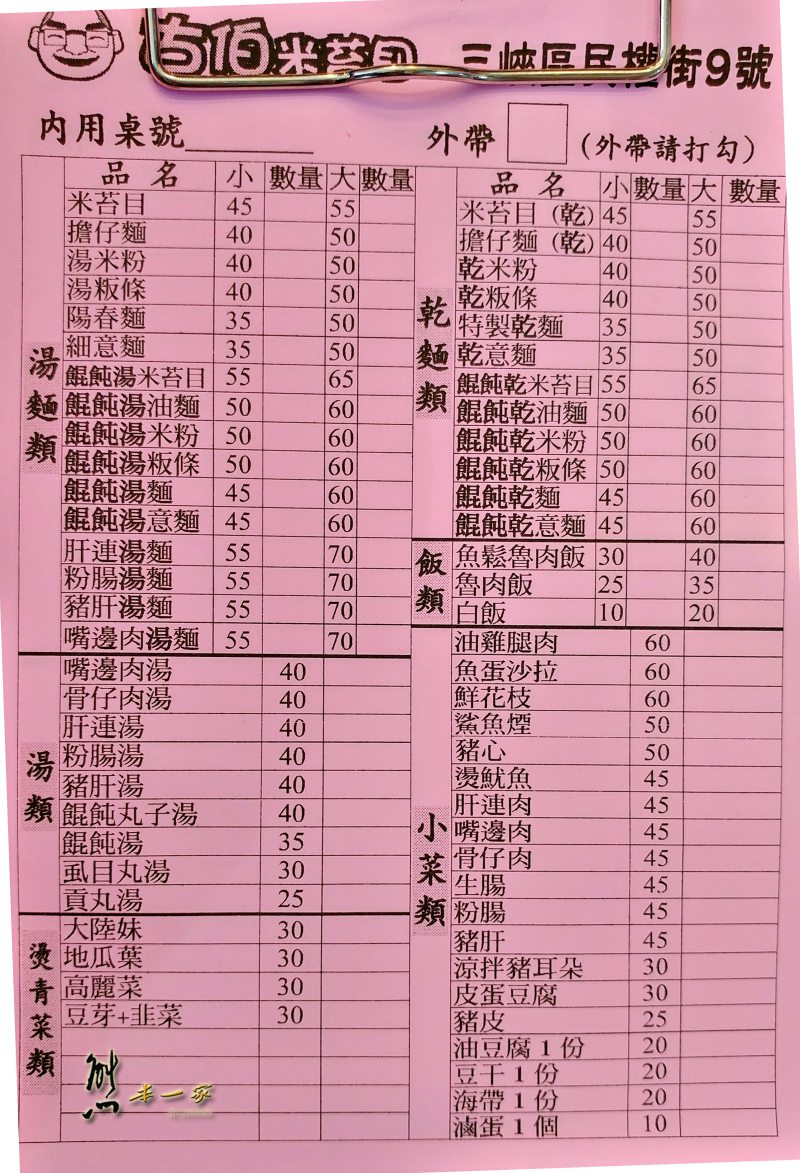 老街排隊美食|古伯米苔目