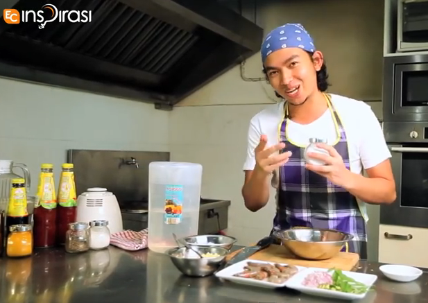 A New Beginning When Airin Cooks Recipe Squid Salted Egg Dapur Bujang