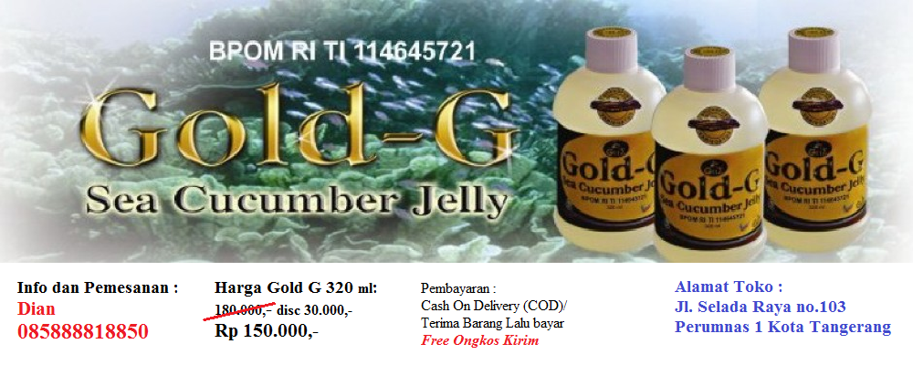 JELLY GAMAT GOLD G