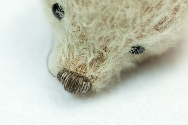 Мастер-класс вышивка носа мишки тедди (Оля Гончарова) / Embroidered nose for teddy bear tutorial (Olga Goncharova)