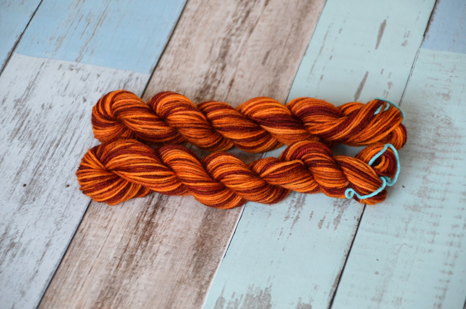 Carmela Biscuit's Spot Gryffindor Sock Yarn