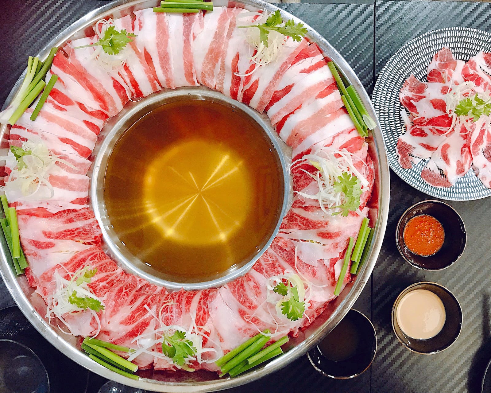 Shabu EN Taki Nabe Hotpot Miyazaki Wagyu and Iberico Pork CAMEMBERU