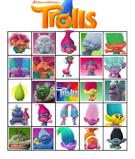 trolls movie 2016 party games