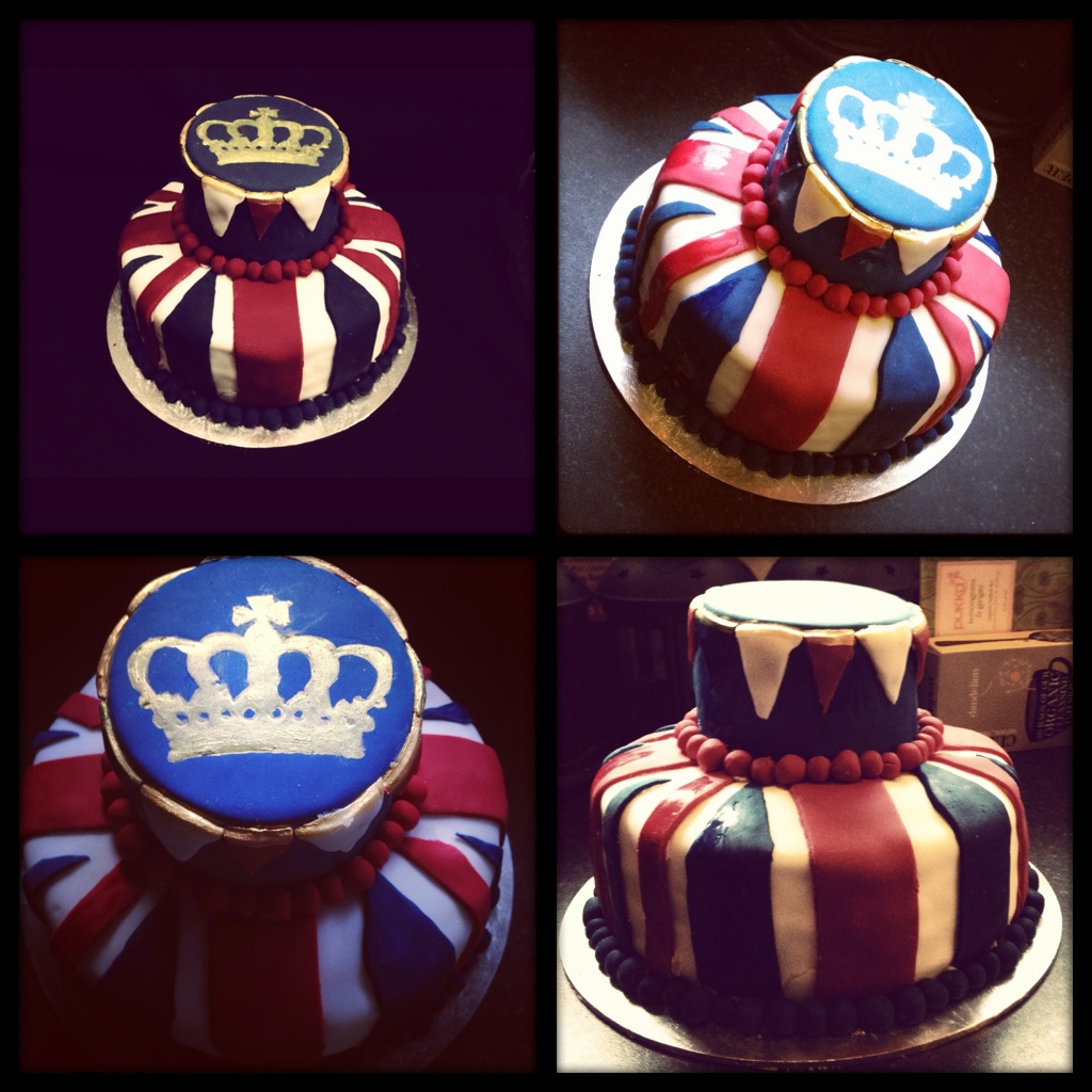 I love to sparkle! Jubilee cake