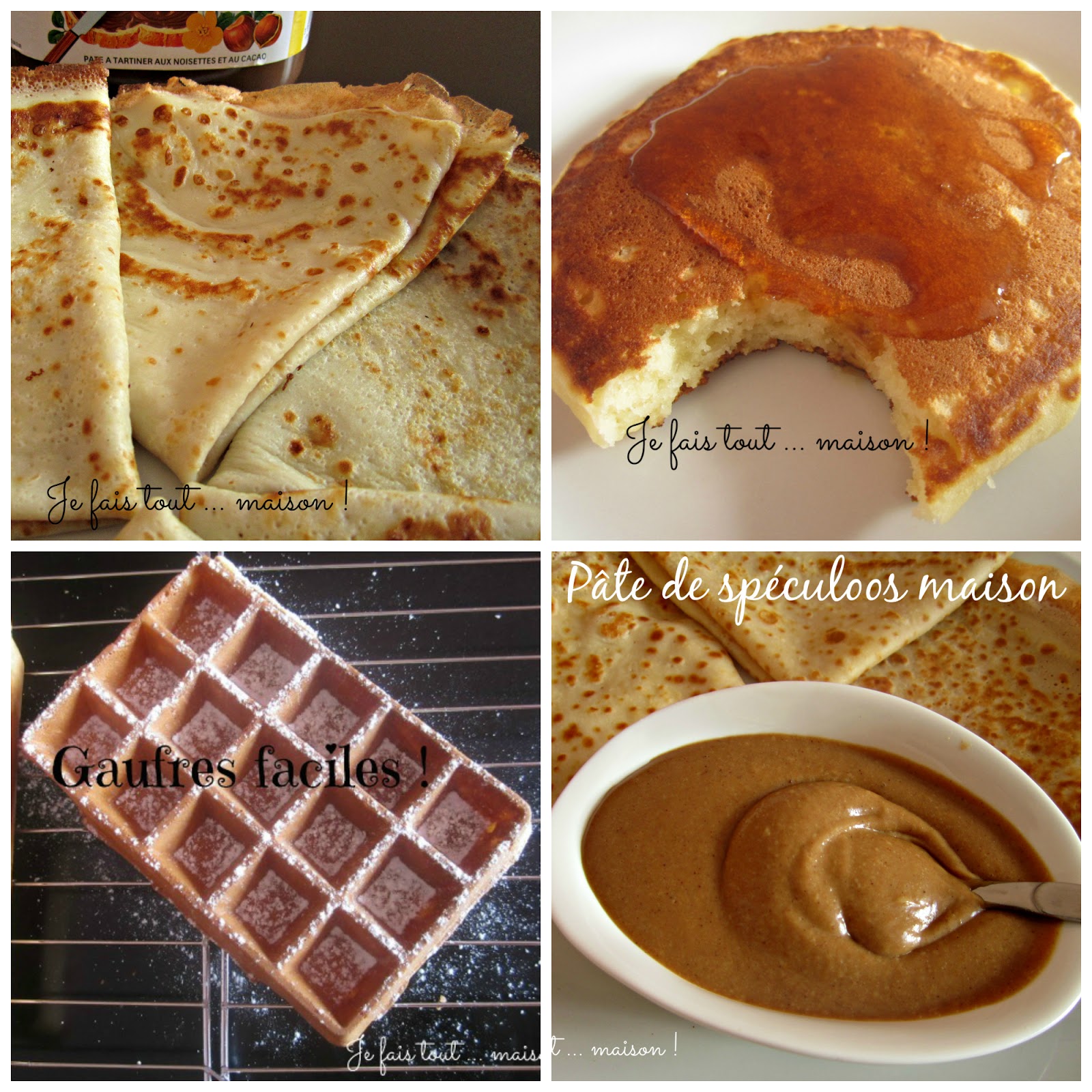 Recettes de crêpes