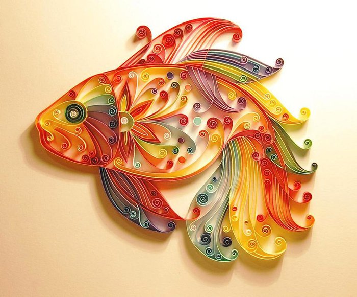 Nhim Quilling paper art