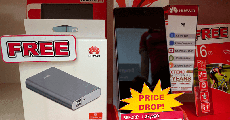 The Premium Huawei P8 Gets A Massive Price Cut Too, Down To 15990 Pesos!
