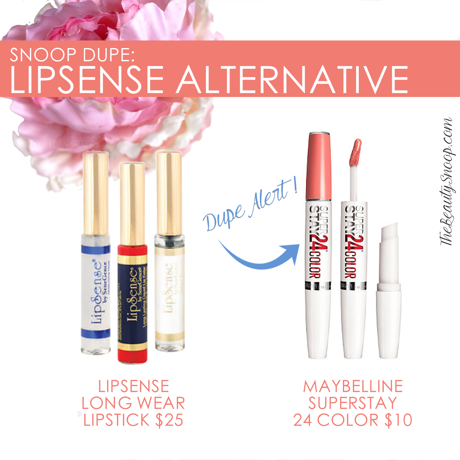 THE BEAUTY SNOOP SNOOP DUPE THE LIPSENSE ALTERNATIVE