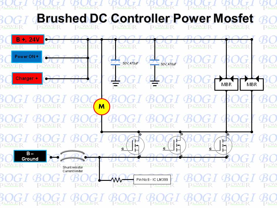 Skema Wiring Diagram Kontroller Brushed Dc Electric Art Bogipower Com