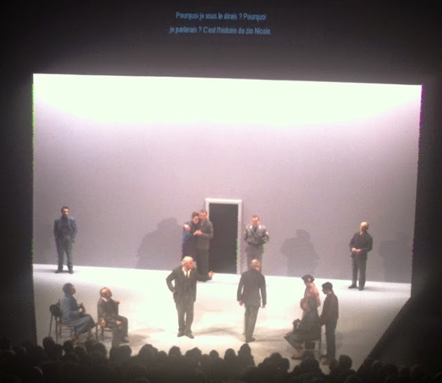 Le voci di dentro Le voci di dentro with actor Toni Servillo, in Paris