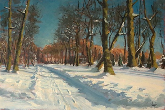Британский художник. Anna Menguit Британский художник