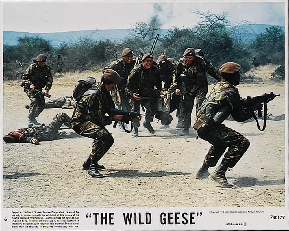 100 Years of Cinema Lobby Cards The Wild Geese (1978) 100 Years of Cinema Lobby Cards The Wild Geese (1978)
