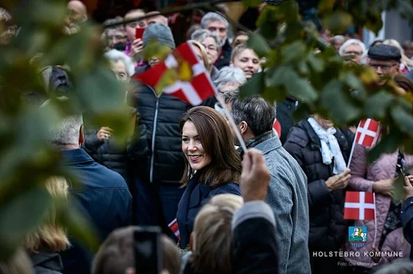 The Crown Prince Couple's Awards 2016 ceremony. Crown Princess Mary wore wool blue coat