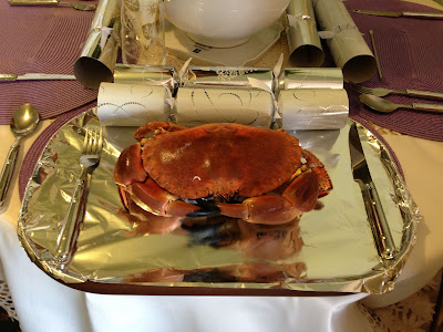 crab christmas lunch