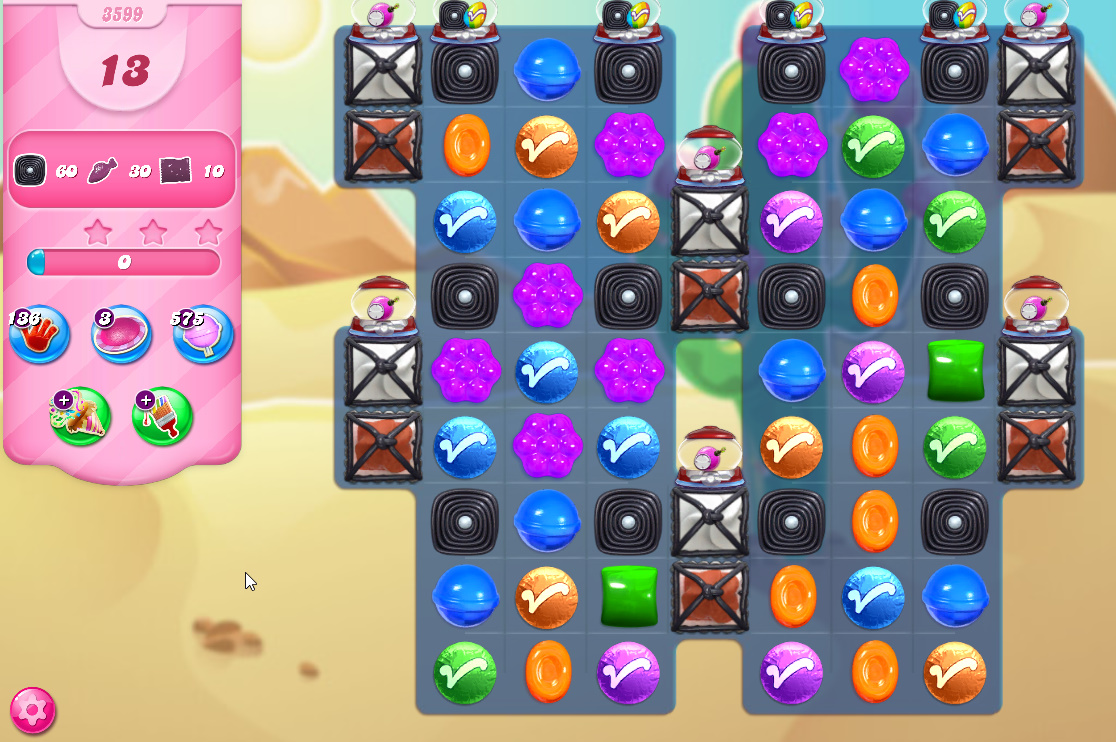 Candy Crush Saga level 3599 Candy Crush Saga level 3599