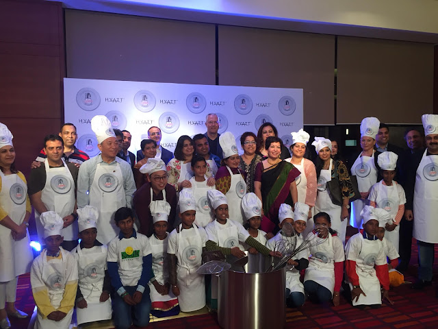 13 CEO Finalists from across India with Kids from Smile Foundation Kick-start the Hyatt Culinary Challenge Grand Finale 2016_2 13 CEO Finalists from across India with Kids from Smile Foundation Kick-start the Hyatt Culinary Challenge Grand Finale 2016_2