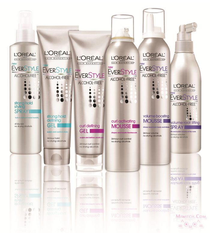 Launch L Oreal Paris Hair Expertise Everstyle Alcohol Free