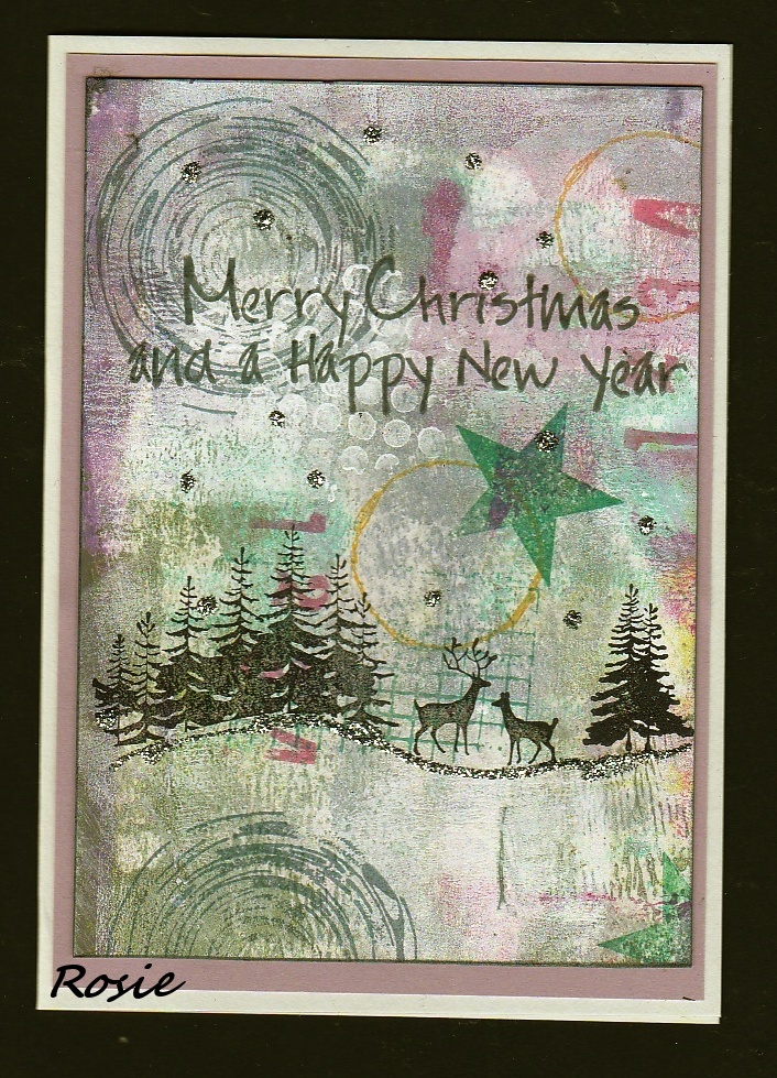 Rosie's Bastelwelt Christmas Cards again
