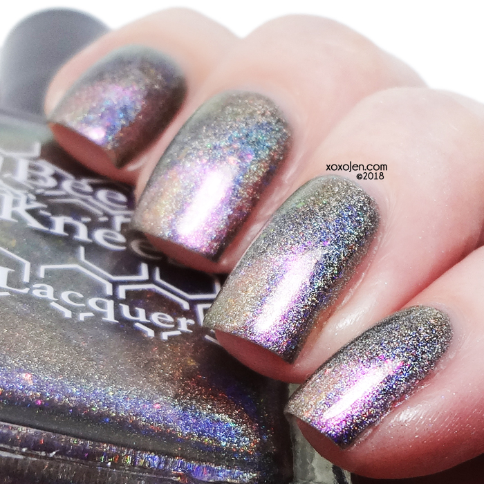 xoxoJen's swatch of Bee's Knees Lacquer Save Them All
