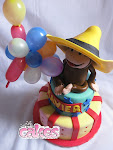 "Curious George" Birthday Cake
