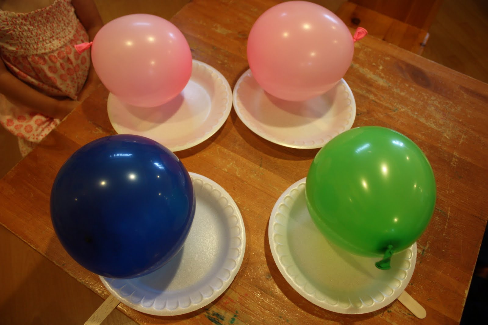 Puddles and Mud balloon paddle ball