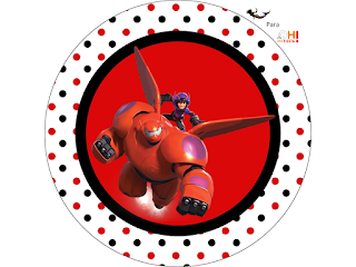 Big Hero 6: Etiquetas Candy Bar para Imprimir Gratis. Toppers o etiquetas de Big Hero 6 para imprimir gratis.