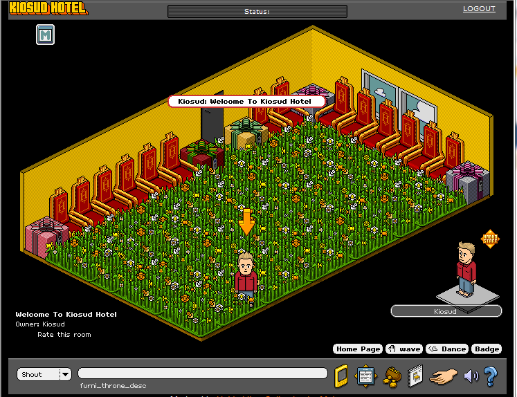 Kiosud Hotel Habbo Retro