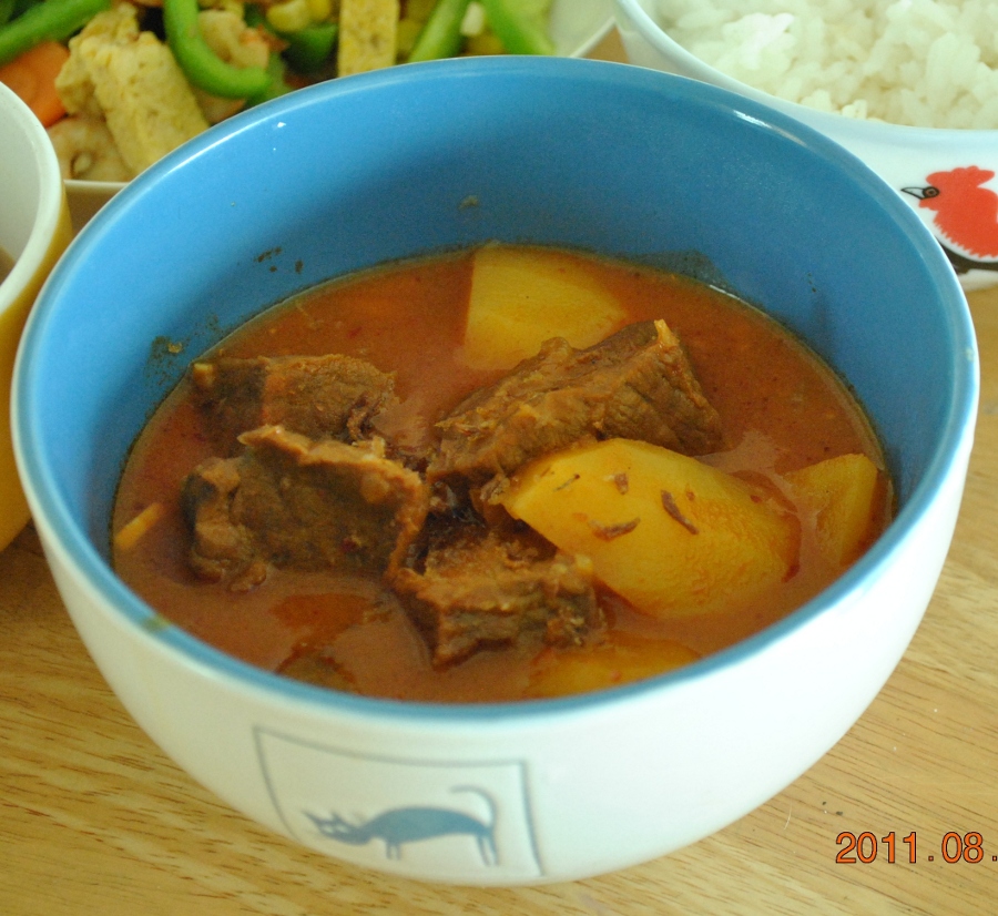 Kelley's Recipe Simple Beef Curry