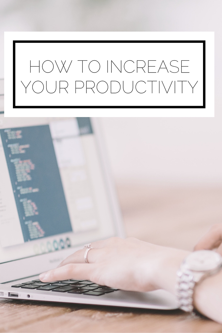 Click to read now or pin to save for later! Use these 4 easy tactics to increase your productivity today