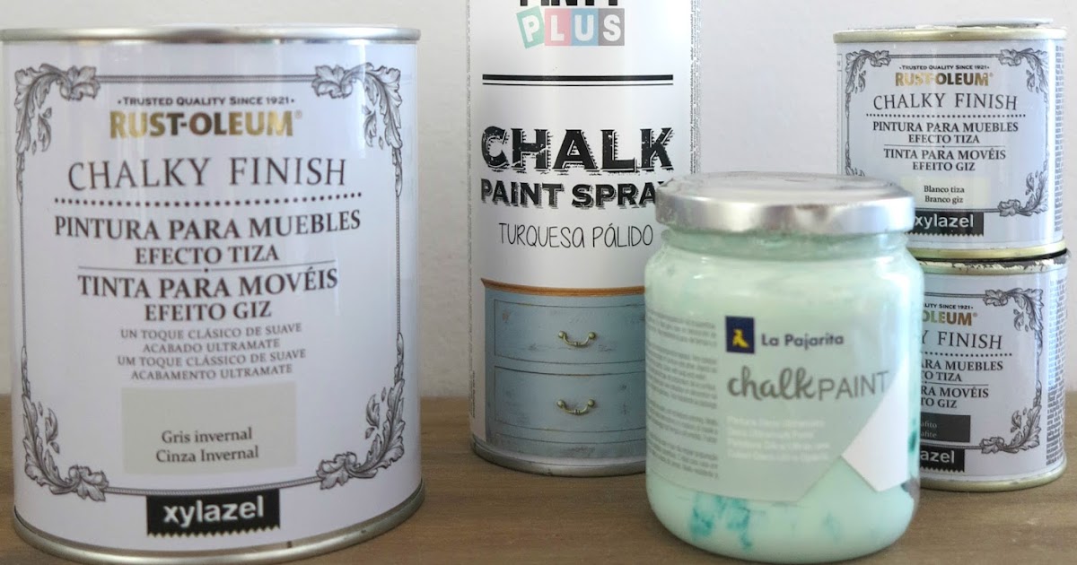 GUIA DE PINTURAS CHALK PAINT